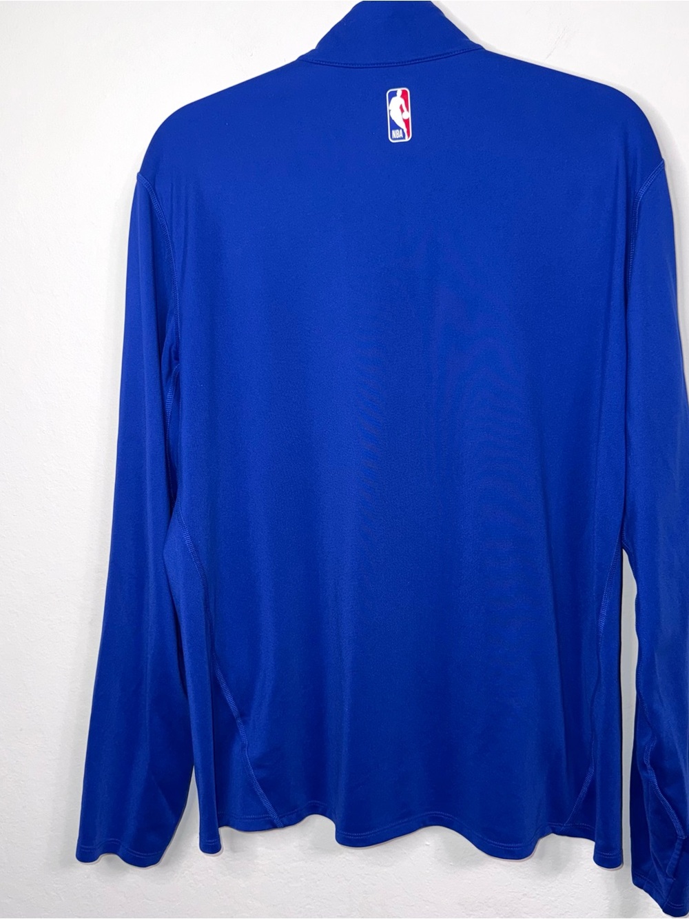 Nike Golden State Warriors Dri-FIT 1/4 Zip Pullover Jacket Blue Mens Large - Picture 7 of 9